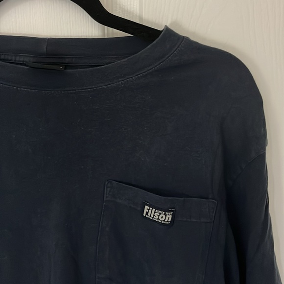 Navy Filson Tee - Picture 2 of 4